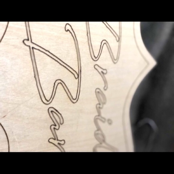 NEW laser Engraved Print Wood Sign Braid Bar salon - Picture 4 of 12